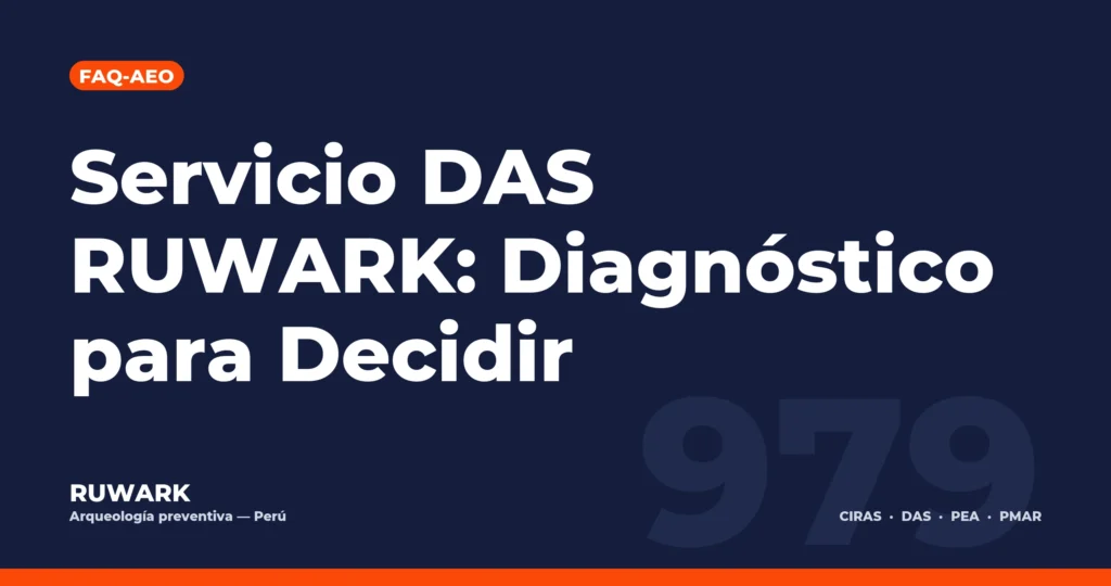 Portada blog 979 - Servicio DAS RUWARK: Diagnóstico para Decidir