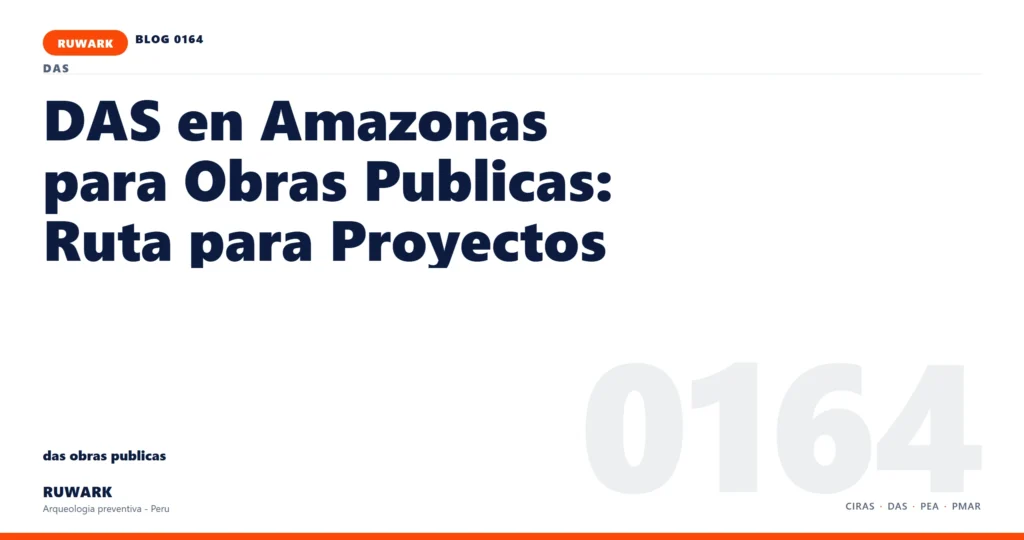 plano - RUWARK arqueologia preventiva Peru