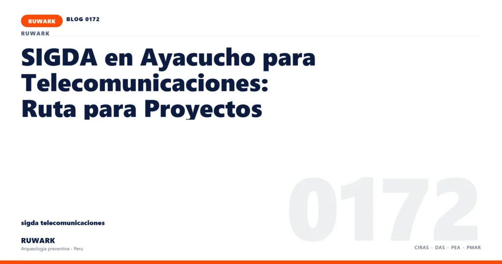 observacion - RUWARK arqueologia preventiva Peru