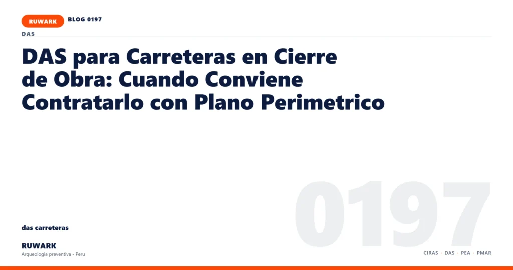 categoria - RUWARK arqueologia preventiva Peru