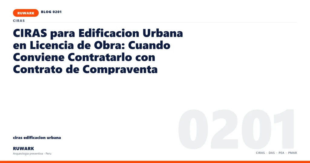 memoria - RUWARK arqueologia preventiva Peru
