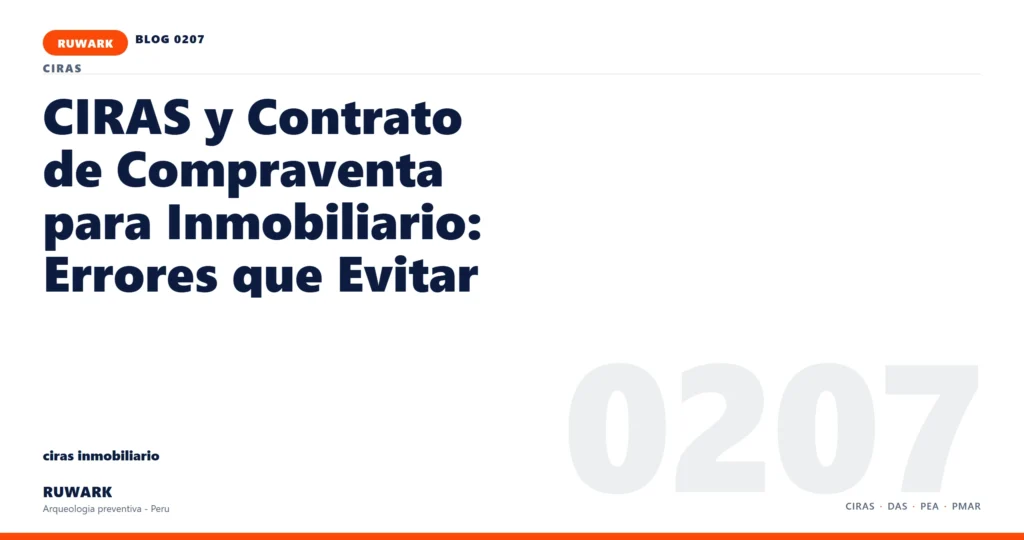 cambio - RUWARK arqueologia preventiva Peru
