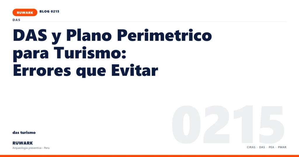obra - RUWARK arqueologia preventiva Peru