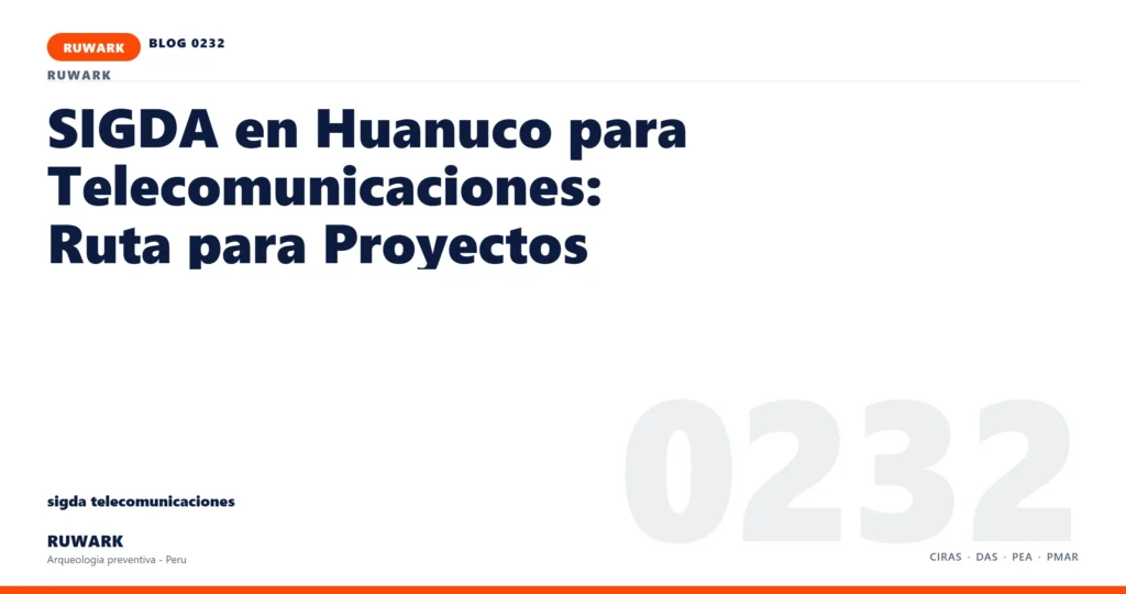 observacion - RUWARK arqueologia preventiva Peru