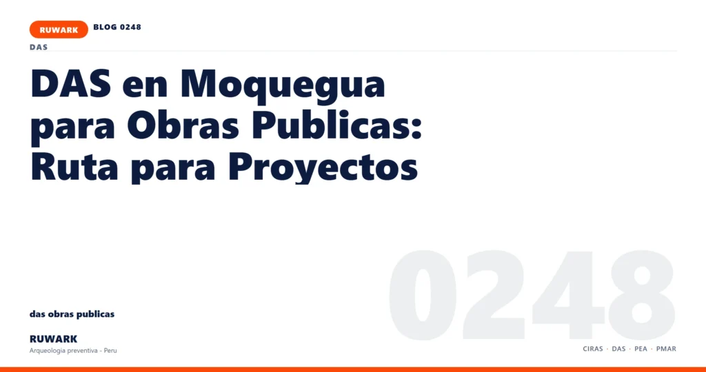 riesgo - RUWARK arqueologia preventiva Peru