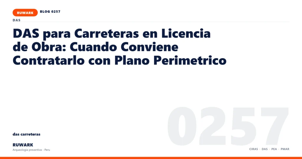categoria - RUWARK arqueologia preventiva Peru