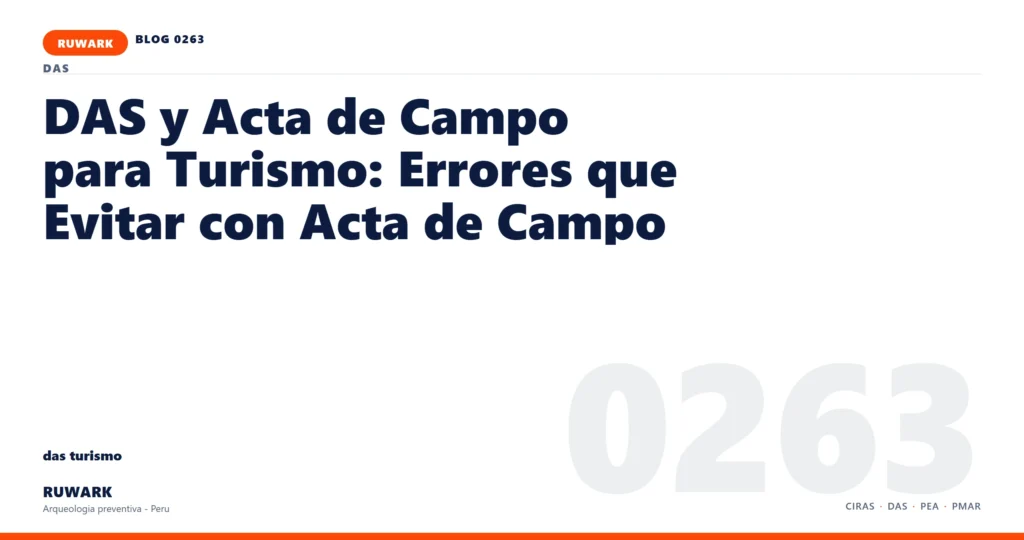 infraestructura - RUWARK arqueologia preventiva Peru