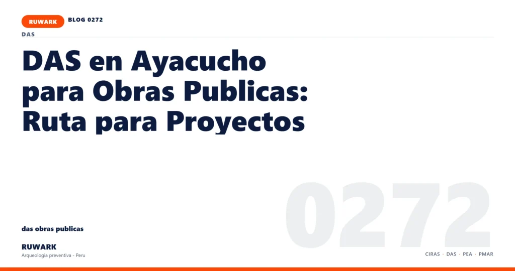 hallazgo - RUWARK arqueologia preventiva Peru