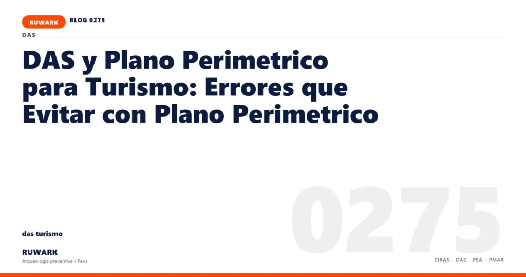 obra - RUWARK arqueologia preventiva Peru