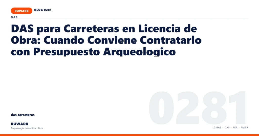 coordenadas - RUWARK arqueologia preventiva Peru