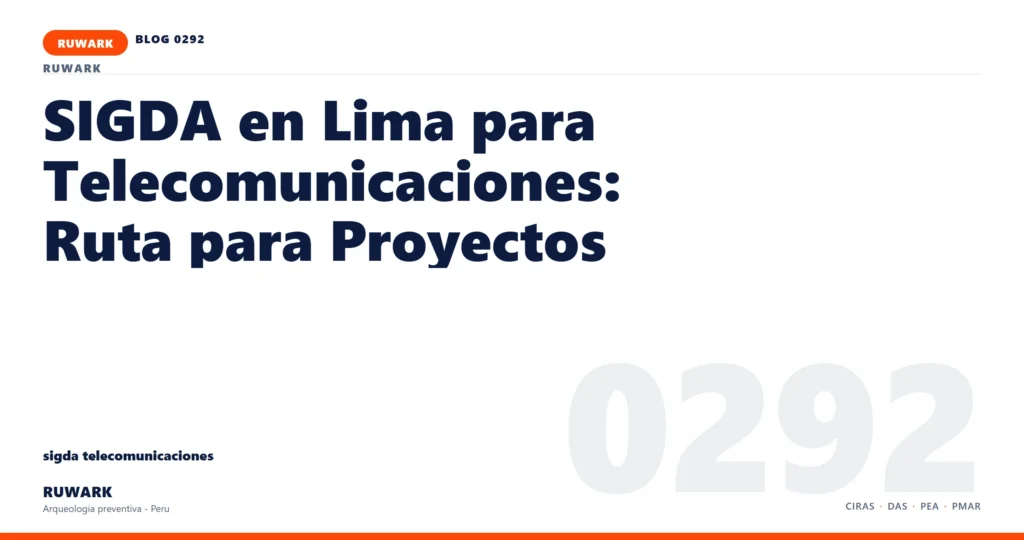 observacion - RUWARK arqueologia preventiva Peru