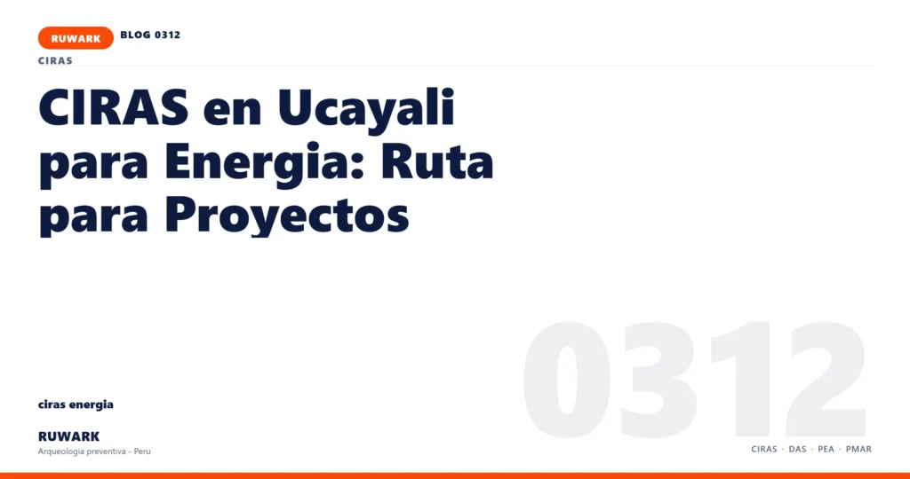 observacion - RUWARK arqueologia preventiva Peru