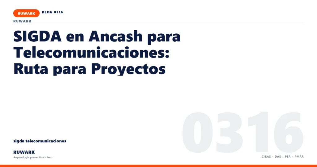 cronograma - RUWARK arqueologia preventiva Peru