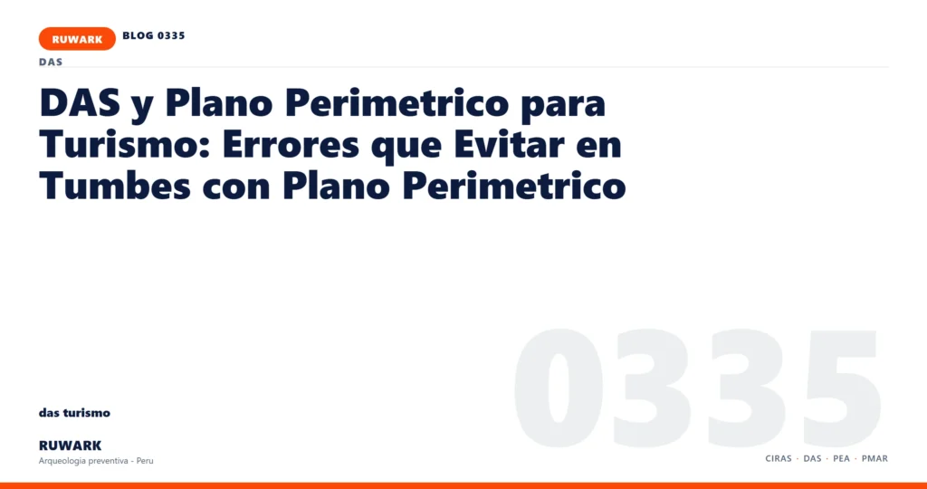 obra - RUWARK arqueologia preventiva Peru