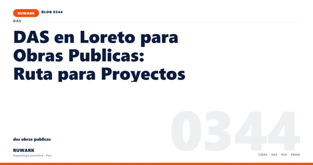 plano - RUWARK arqueologia preventiva Peru