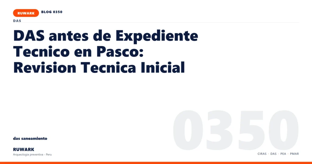 falta - RUWARK arqueologia preventiva Peru