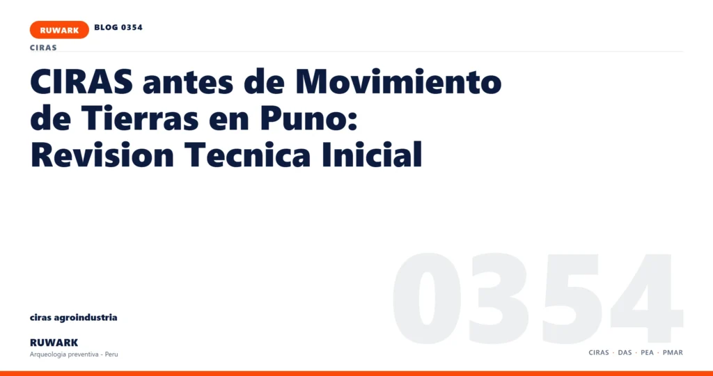 categoria - RUWARK arqueologia preventiva Peru