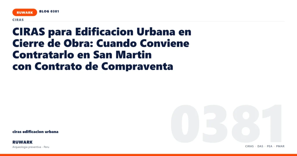memoria - RUWARK arqueologia preventiva Peru
