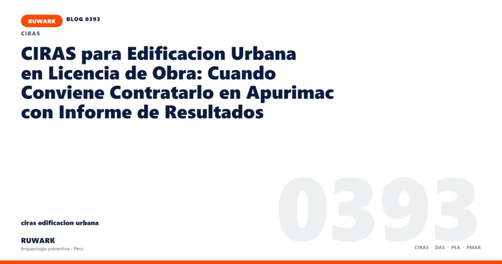 actas - RUWARK arqueologia preventiva Peru