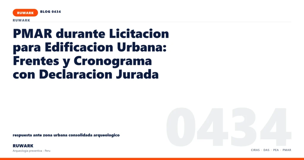 zona - RUWARK arqueologia preventiva Peru