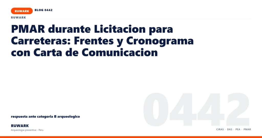 categoria - RUWARK arqueologia preventiva Peru