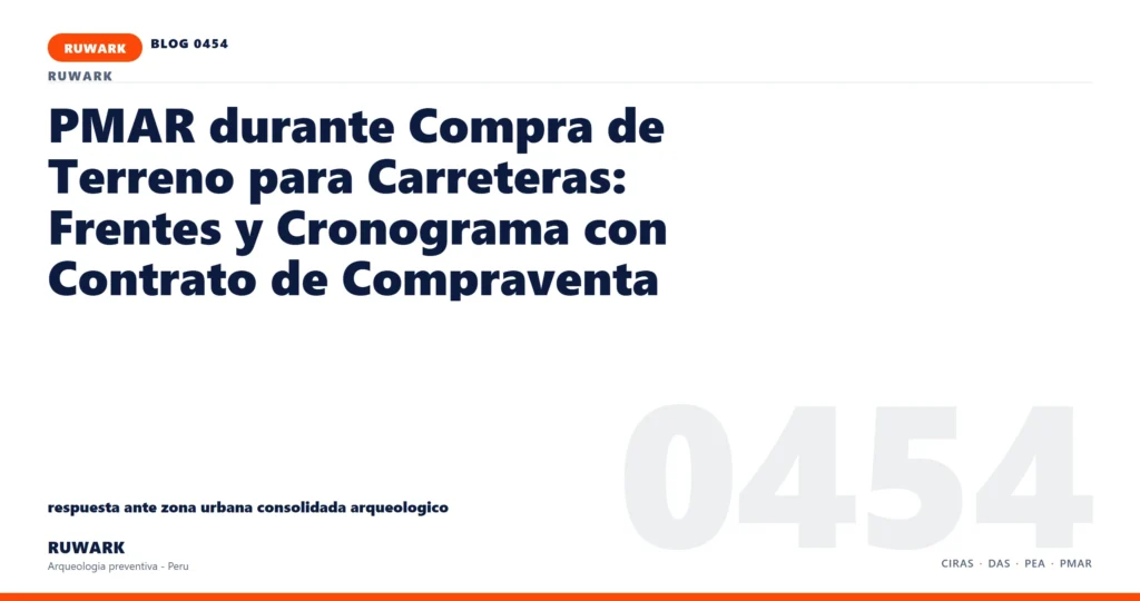 zona - RUWARK arqueologia preventiva Peru