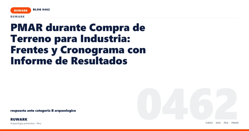 categoria - RUWARK arqueologia preventiva Peru