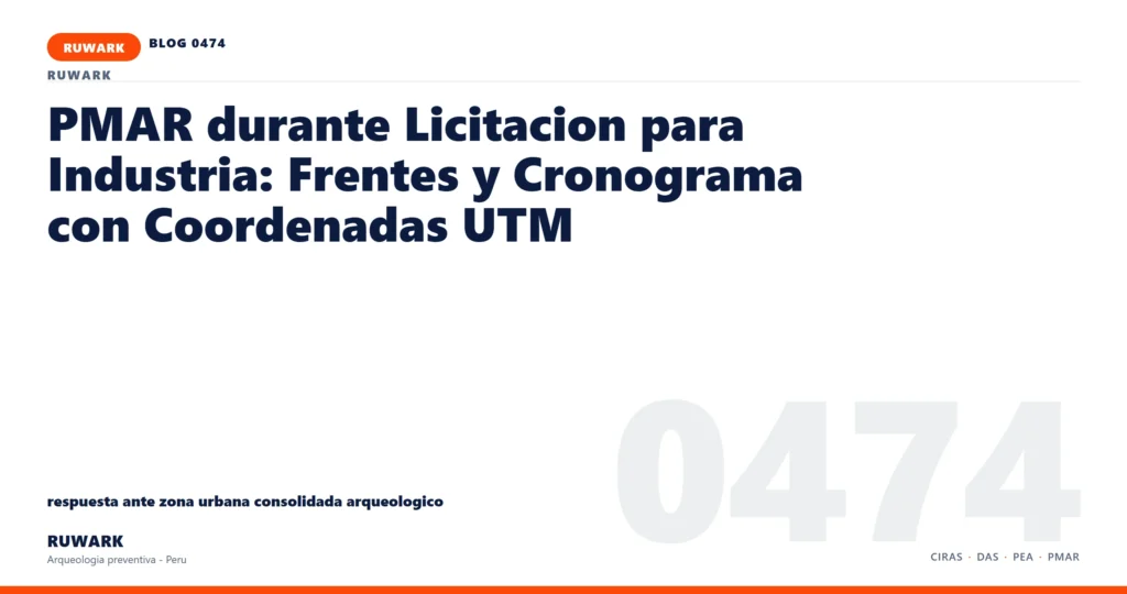 zona - RUWARK arqueologia preventiva Peru