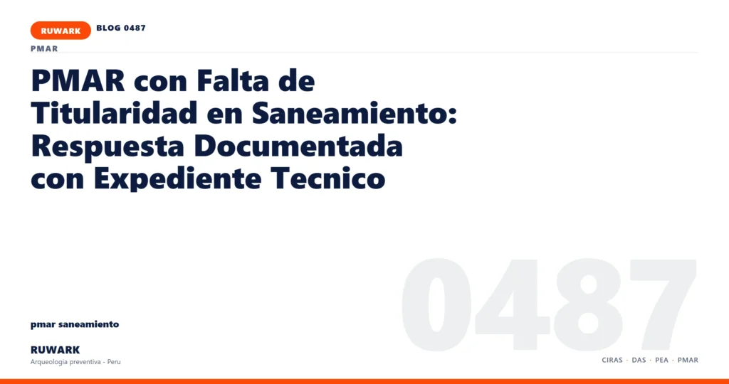 falta - RUWARK arqueologia preventiva Peru