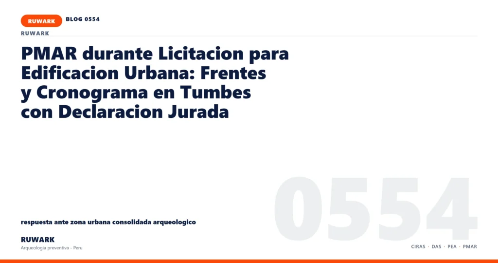 zona - RUWARK arqueologia preventiva Peru