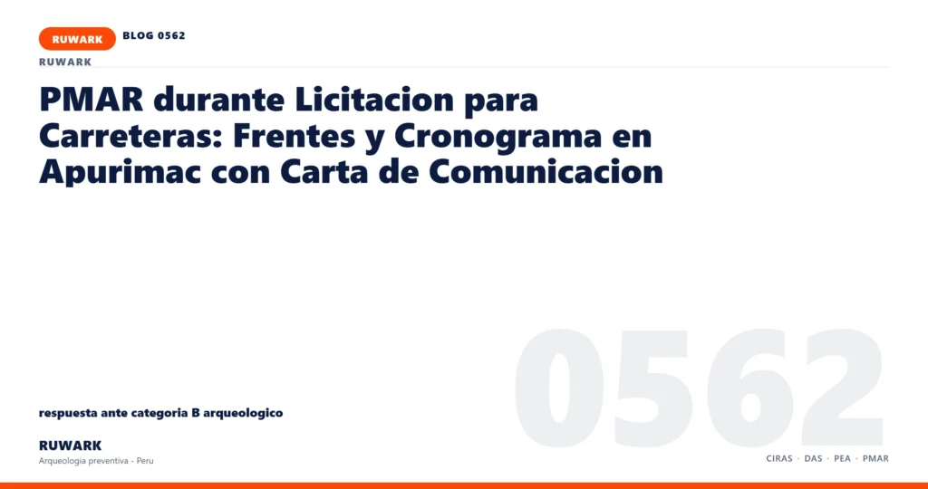 categoria - RUWARK arqueologia preventiva Peru