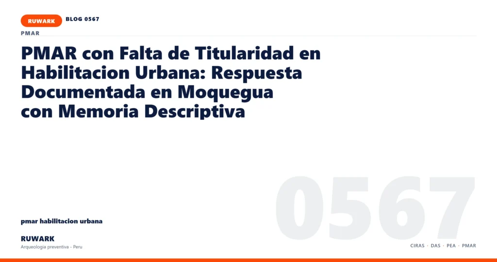 falta - RUWARK arqueologia preventiva Peru