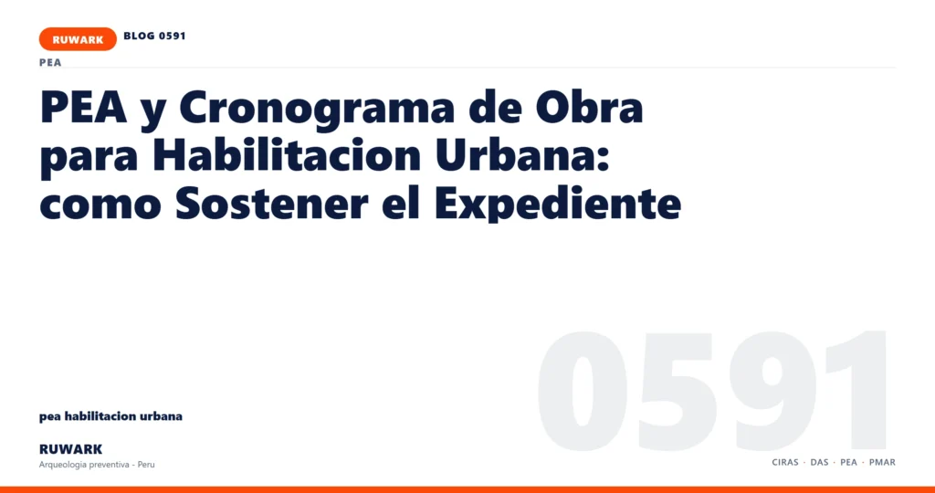 comunicacion - RUWARK arqueologia preventiva Peru