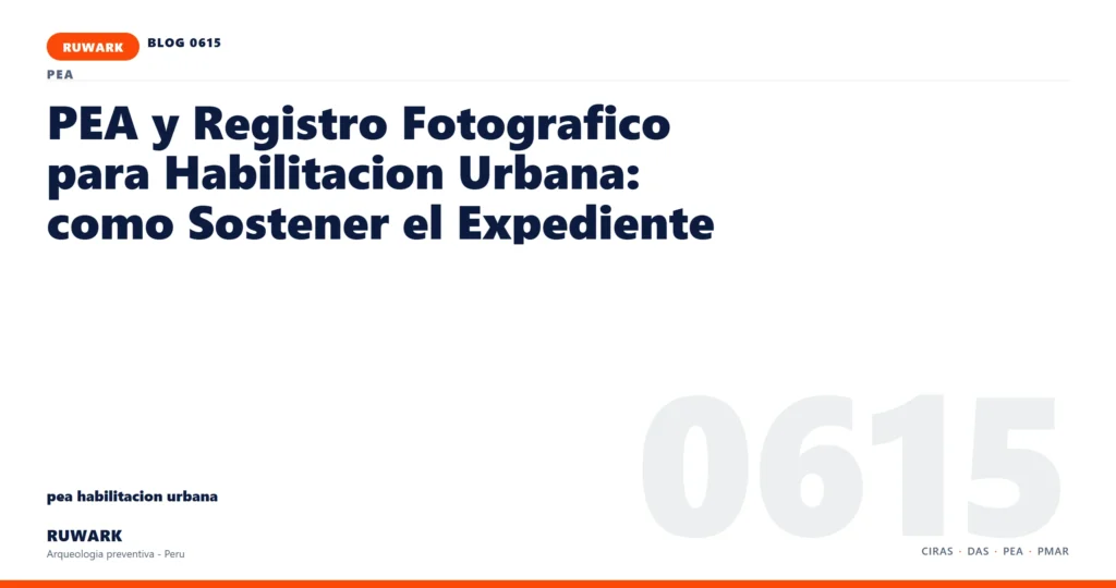 obra - RUWARK arqueologia preventiva Peru