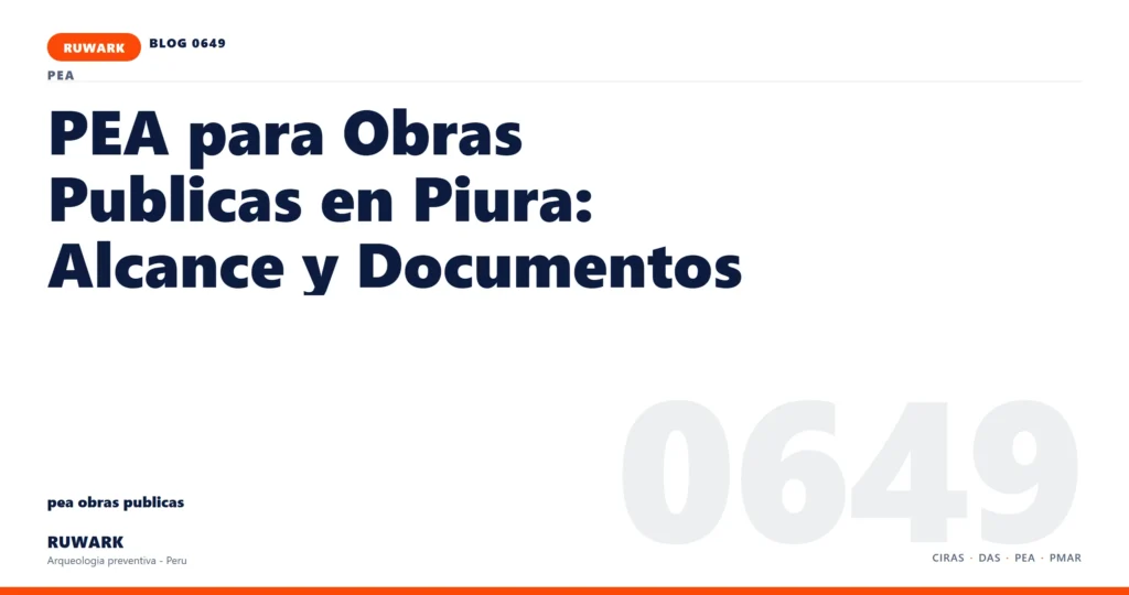 zona - RUWARK arqueologia preventiva Peru
