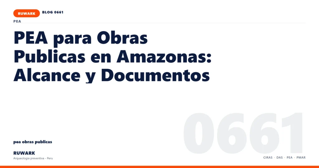 coordenadas - RUWARK arqueologia preventiva Peru