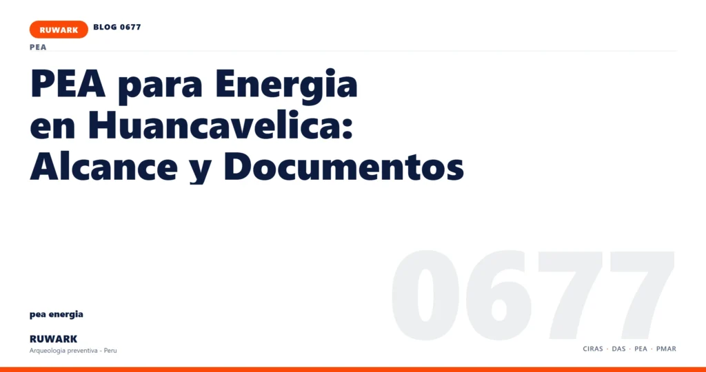 categoria - RUWARK arqueologia preventiva Peru