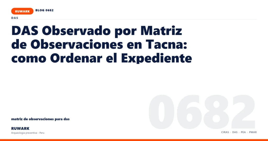 falta - RUWARK arqueologia preventiva Peru