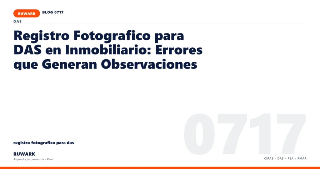 memoria - RUWARK arqueologia preventiva Peru