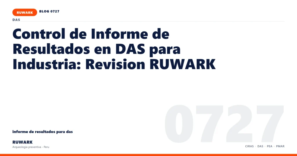 coordenadas - RUWARK arqueologia preventiva Peru