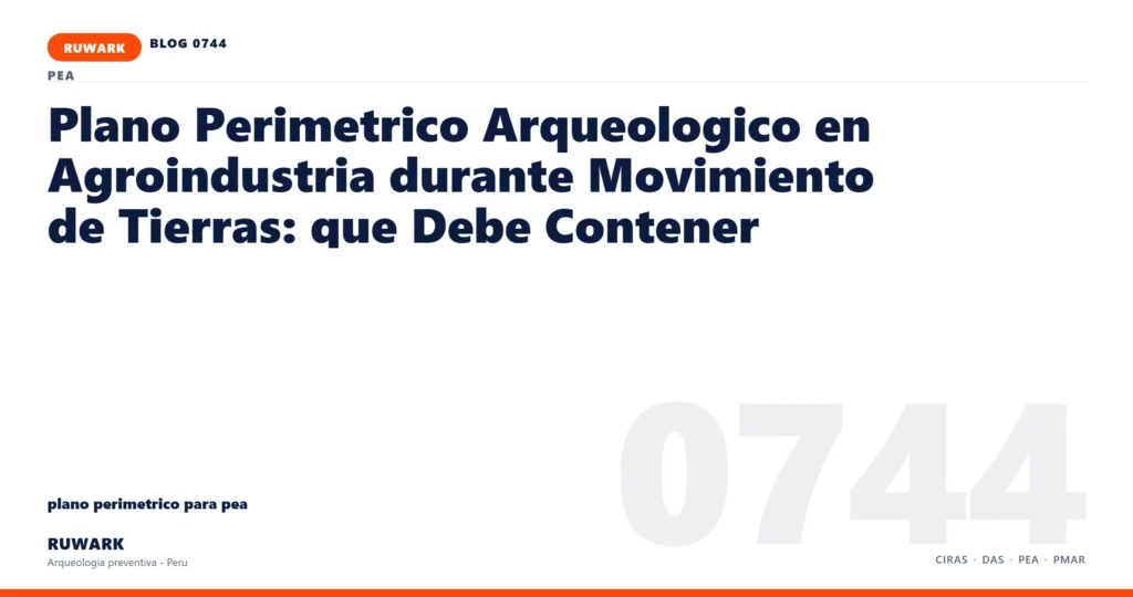observacion - RUWARK arqueologia preventiva Peru