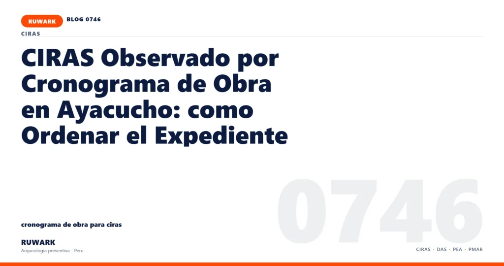 falta - RUWARK arqueologia preventiva Peru