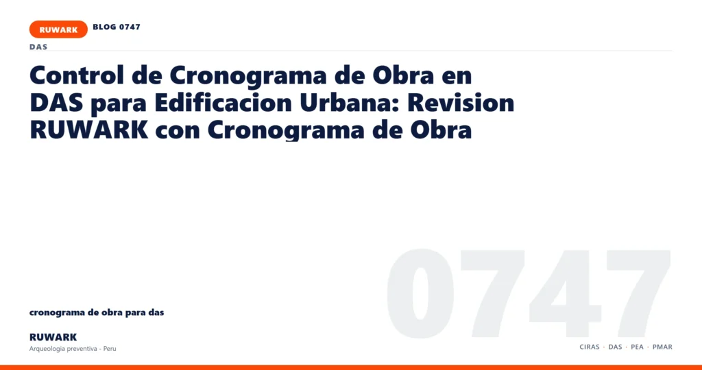 memoria - RUWARK arqueologia preventiva Peru