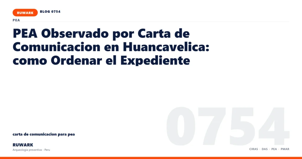 falta - RUWARK arqueologia preventiva Peru
