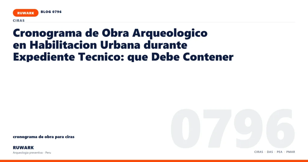 observacion - RUWARK arqueologia preventiva Peru