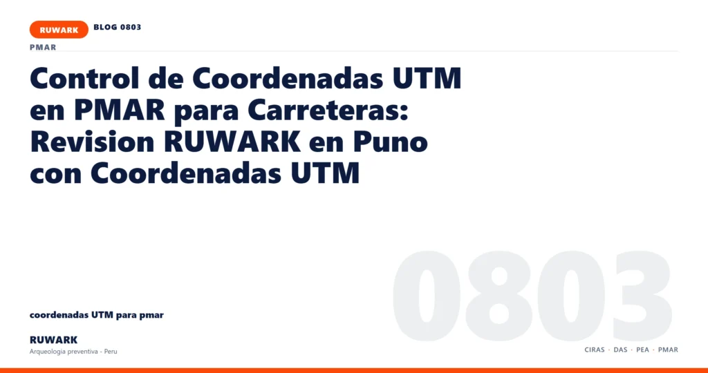observacion - RUWARK arqueologia preventiva Peru