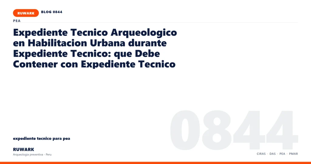 falta - RUWARK arqueologia preventiva Peru