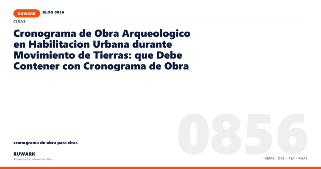 observacion - RUWARK arqueologia preventiva Peru