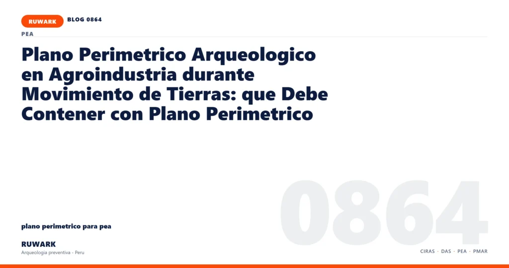 observacion - RUWARK arqueologia preventiva Peru