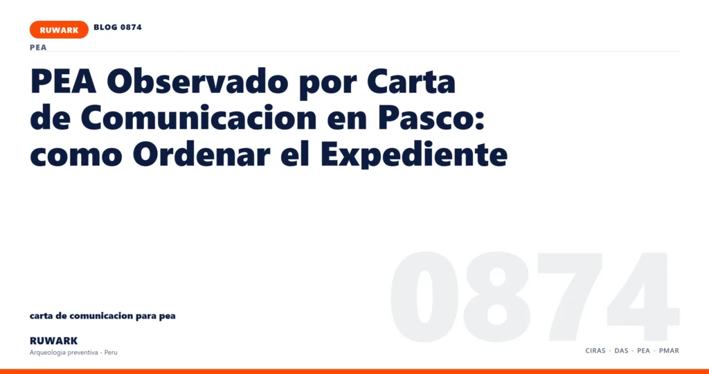 falta - RUWARK arqueologia preventiva Peru